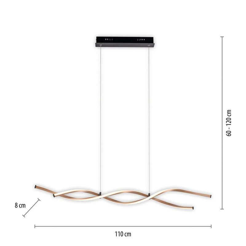 B-Ware LED Pendelleuchte Pendellampe Leuchte Lampe Deckenleuchte Deckenlampe Hängelampe
