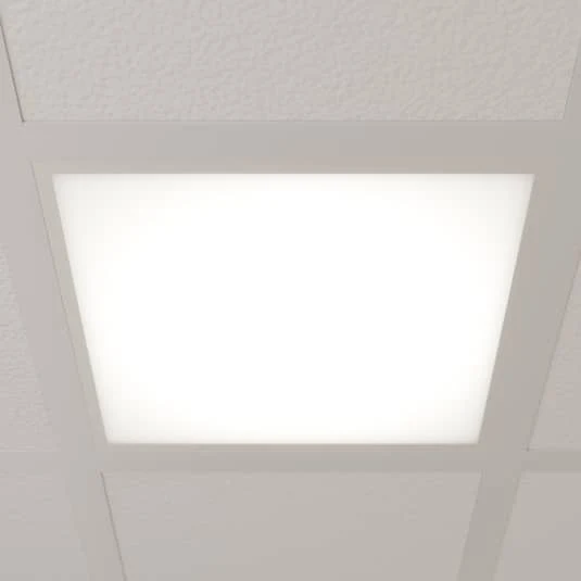B-Ware Arcchio Einlegepanel Deckenleuchte LED Vinas universalweiß 62 cm weiß Kunststoff