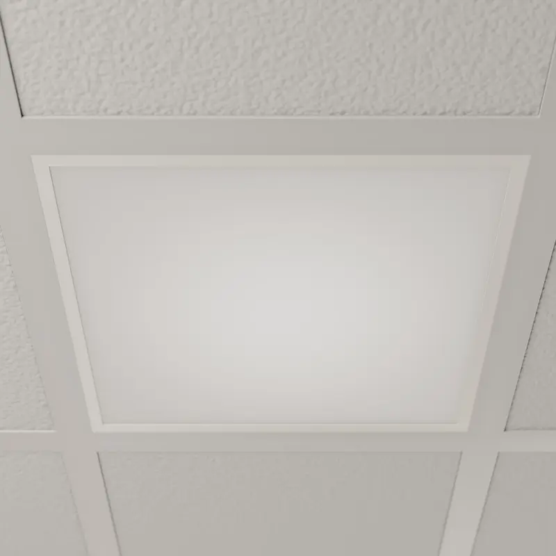 B-Ware Arcchio Einlegepanel Deckenleuchte LED Vinas universalweiß 62 cm weiß Kunststoff