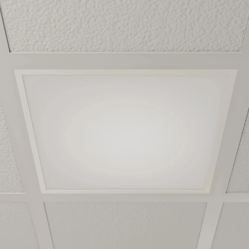 B-Ware Arcchio Einlegepanel Deckenleuchte LED Vinas universalweiß 62 cm weiß Kunststoff