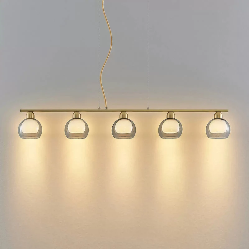 B-Ware Lucande Mylah Hängelampe 5fl Hängeleuchte Deckenlampe Deckenleuchte Lampe E14