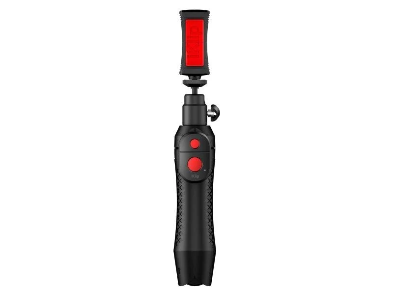 B-Ware IK Multimedia Smartphone-Stativ Grip Pro Schwarz Bluetooth-Fernbedienung