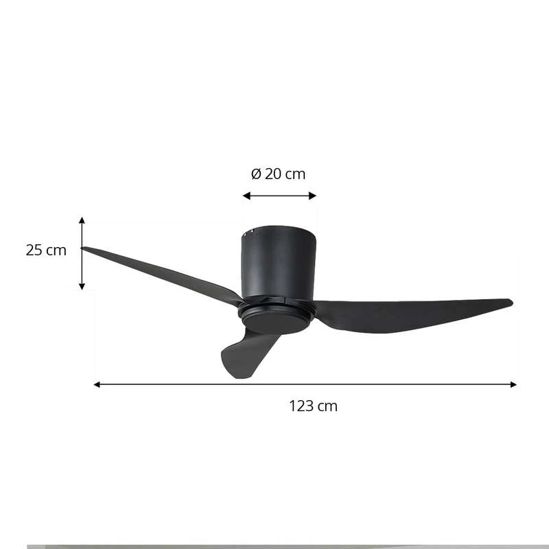 B-Ware Lindby Aulo Deckenventilator Ventilator Lüfter Deckenlampe Deckenleuchte Licht