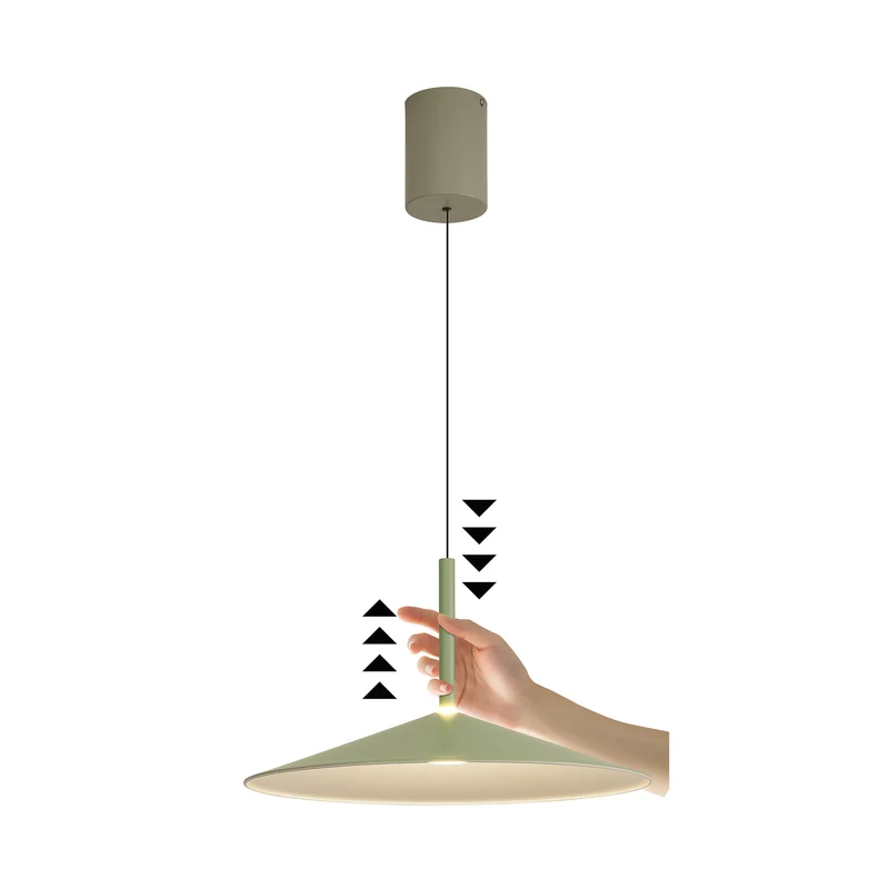 B-Ware Mantra Iluminación Hängeleuchte Calice LED Pendelleuchte Lampe grün Licht