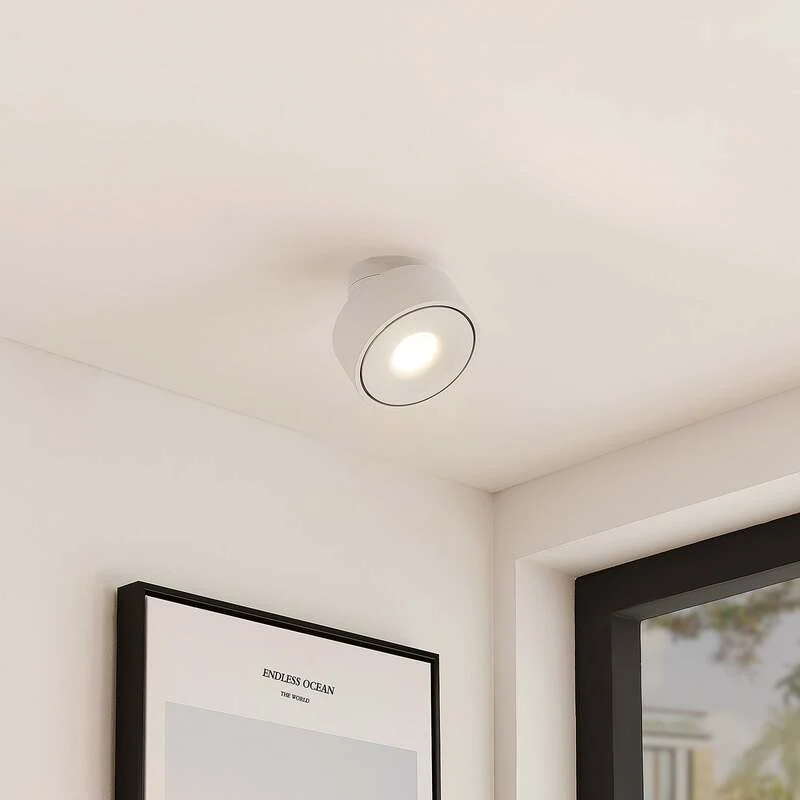 B-Ware Arcchio Rotari LED-Deckenlampe weiß schwenkbar dimmbar 960 Lumen 15 W