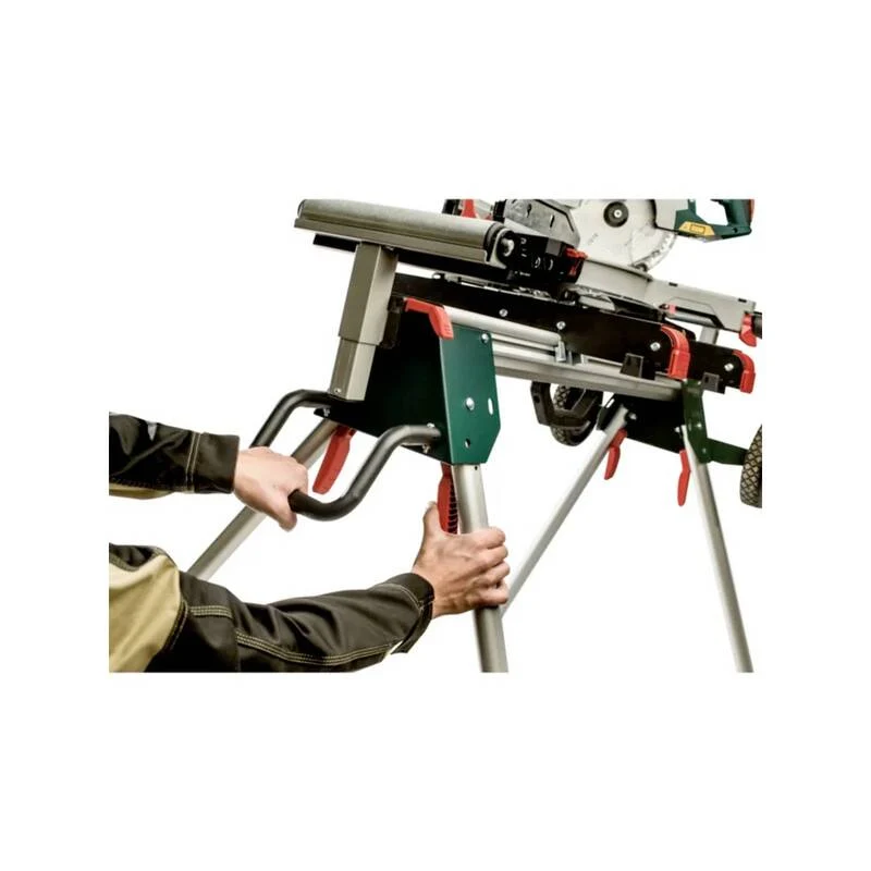 B-Ware Metabo Kappsägen-Untergestell Maschinenständer stabil Trolley-Funktion 250kg