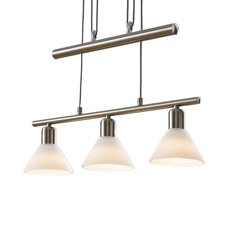 B-Ware Lindby Pendelleuchte Delira Pendelleuchte Lampe Leuchte 3-flammig E14 LED G726