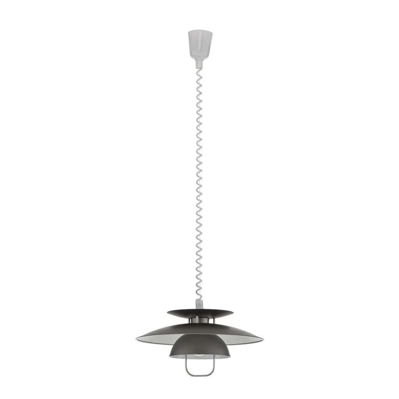 B-Ware Lindby Hängeleuchte Nadija Deckenlampe Lampe Küchenlampe Leuchte Licht E27 grau