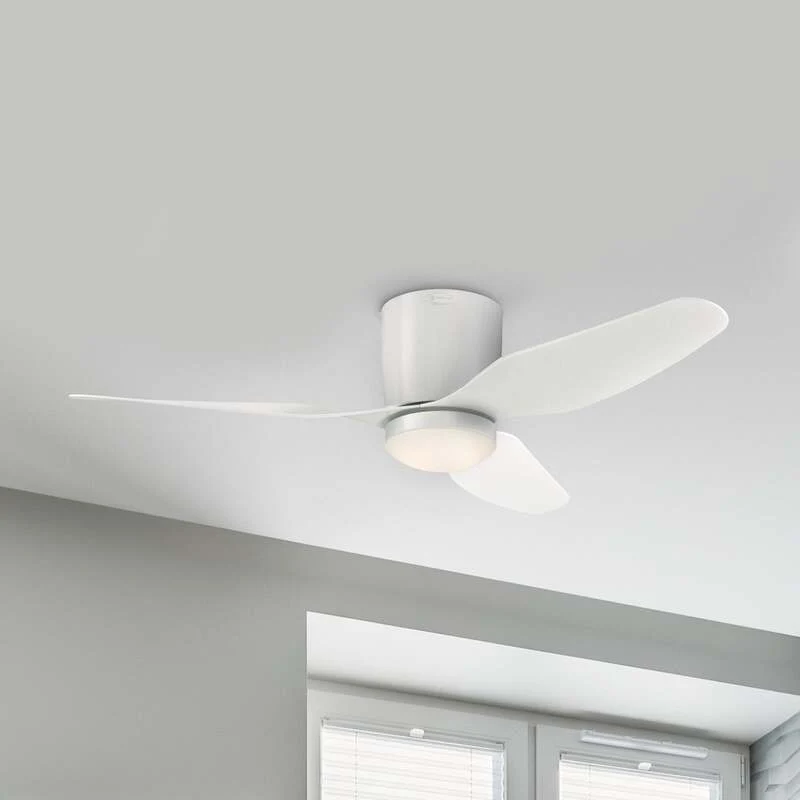 B-Ware Westinghouse Deckenventilator Carla leise 117cm LED weiß dimmbar Fernbedienung