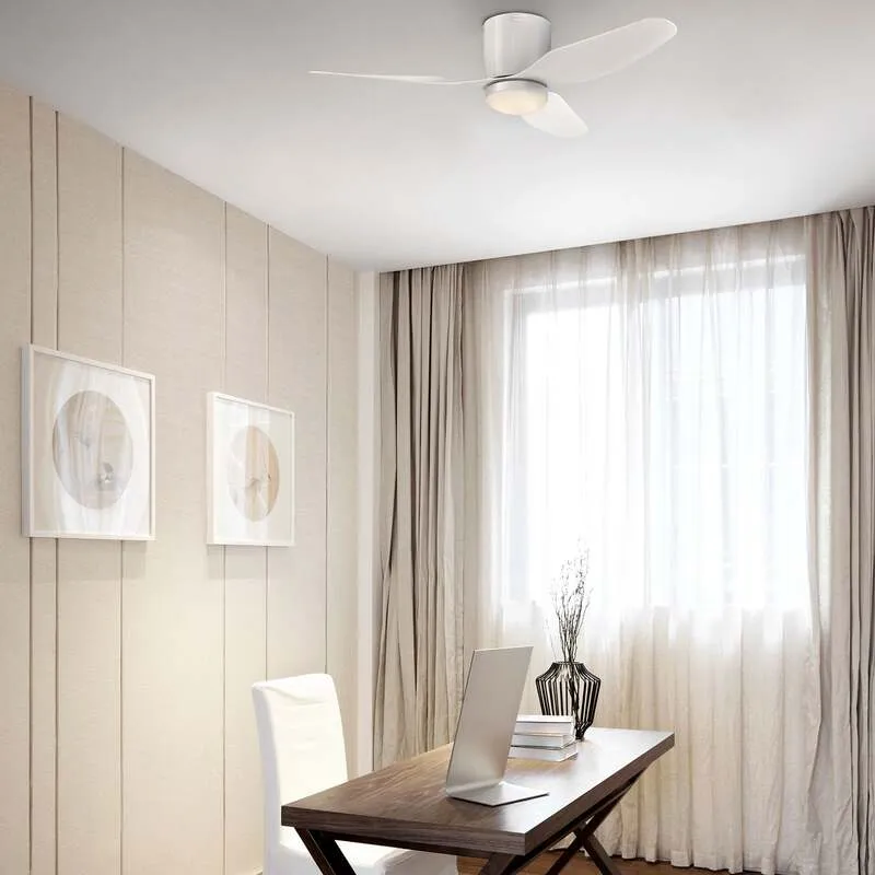 B-Ware Westinghouse Deckenventilator Carla leise 117cm LED weiß dimmbar Fernbedienung