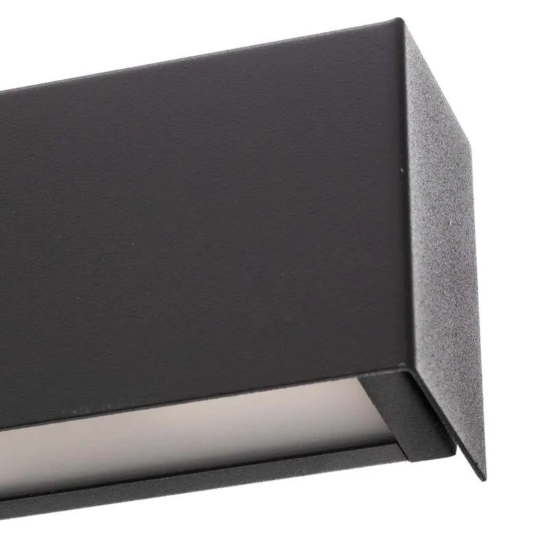 B-Ware Nowodvorski Wandleuchte Wandlampe Straight M LED Leuchte schwarz 92cm 3000K