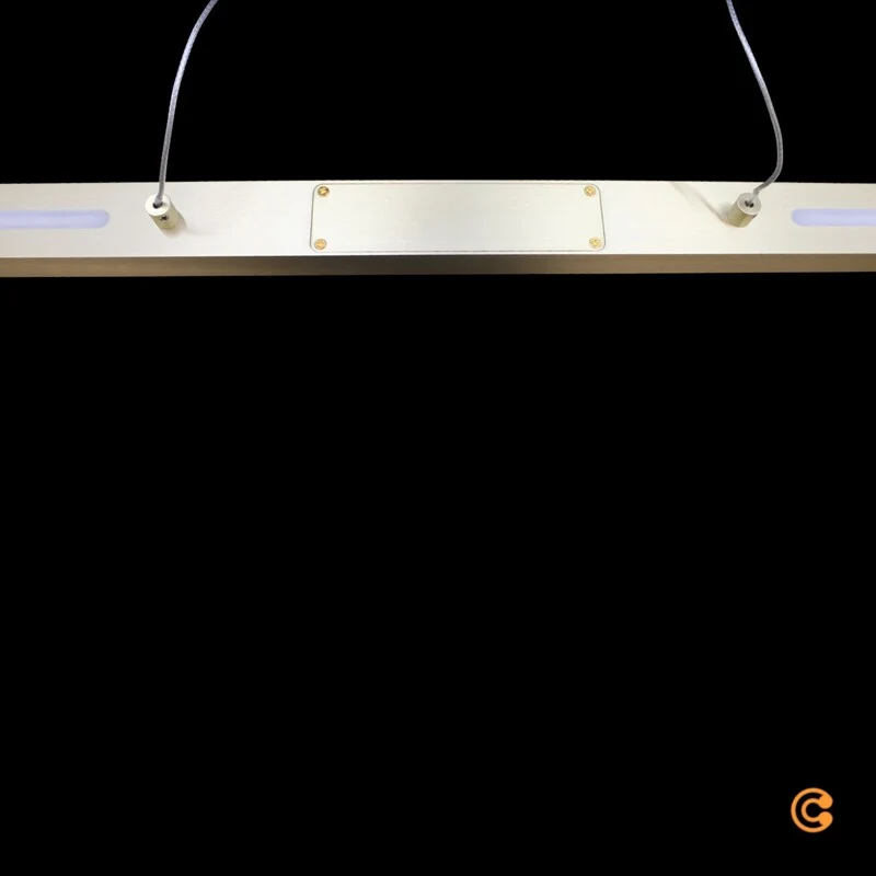 B-Ware Fabas Luce LED Hängeleuchte Pendellampe Ling messing Up Downlight dimmbar