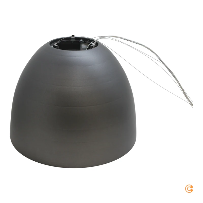 B-Ware Nur Mini Hängeleuchte Hängelampe Leuchte Lampe Licht 36,6cm anthrazit