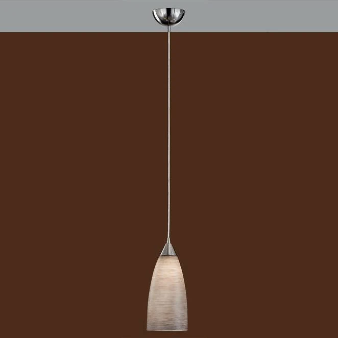 B-Ware Orion Pendelleuchte Madina Hängeleuchte Hängelampe Lampe aus Glas Ø 15 cm braun