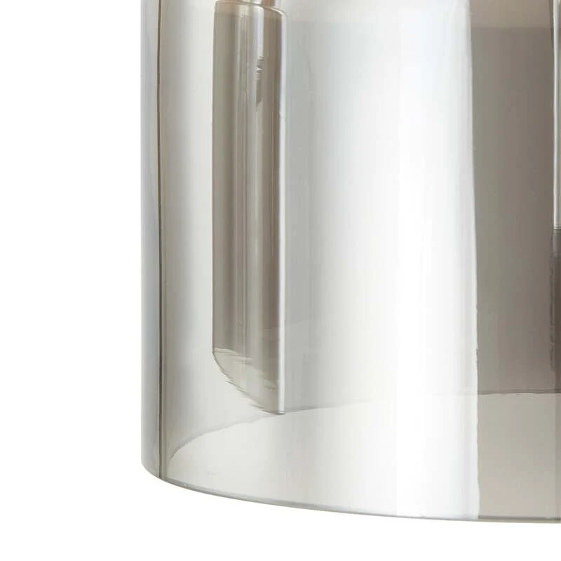 B-Ware Lucande Diano Hängeleuchte Deckenlampe Pendelleuchte Lampe rauchgrau dreiflammig