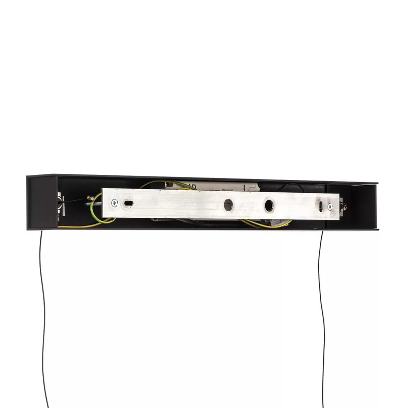 B-Ware Quitani LED-Hängelampe Kiere eiche/schwarz 118cm Hängeleuchte Lampe Leuchte Spot