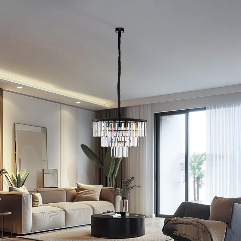 B-Ware Nowodvorski CRISTAL M 7616 Hängeleuchte Hängelampe Deckenleuchte Lampe Licht