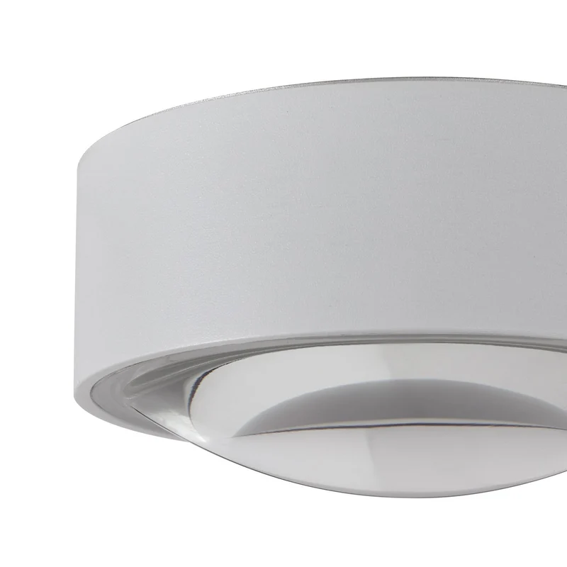 B-Ware Lindby LED Downlight Einbaustrahler Siaka weiß Metall Ø 5 cm IP65