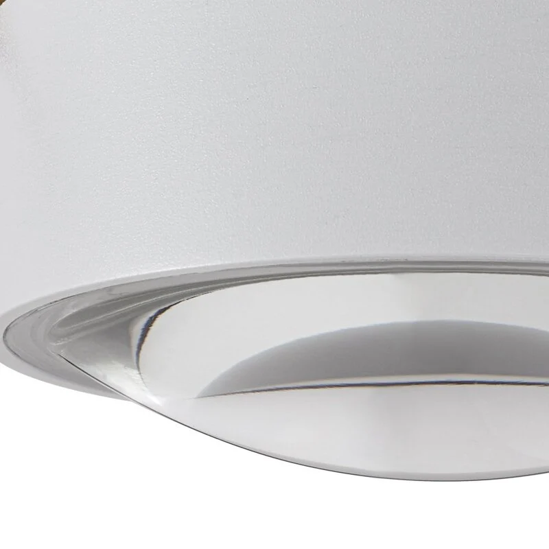 B-Ware Lindby LED Downlight Einbaustrahler Siaka weiß Metall Ø 5 cm IP65