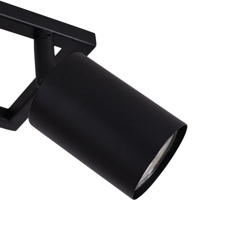 B-Ware Lindby Deckenstrahler Strahler Bravius schwarz 6-flammig Eisen