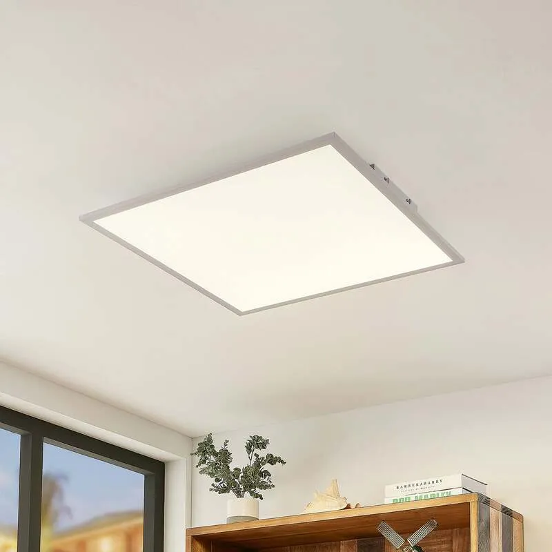 B-Ware Lindby Deckenleuchte Panel LED Lampe Leuchte weiß dimmbar Fernbedienung 60 cm922