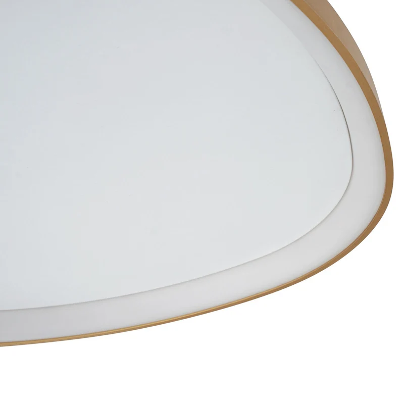 B-Ware Lucande Deckenleuchte Deckenlampe LED gold Asken dimmbar Aluminium Acryl 61 cm