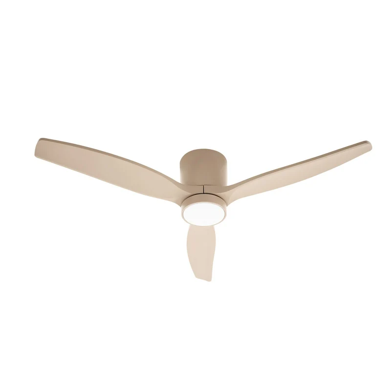 B-Ware Lucande LED Deckenventilator Ventilator Beleuchtung beige IP44 DC leise Sorin