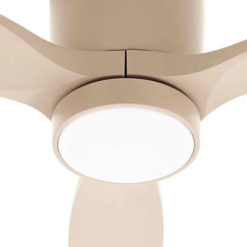 B-Ware Lucande LED Deckenventilator Ventilator Beleuchtung beige IP44 DC leise Sorin