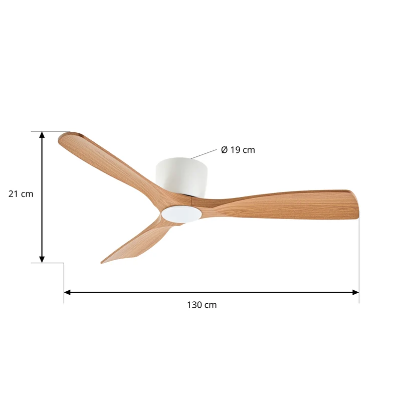 B-Ware Lucande Moneno Smart-LED-Deckenventilator Ventilator Lampe Leuchte Lüfter Licht