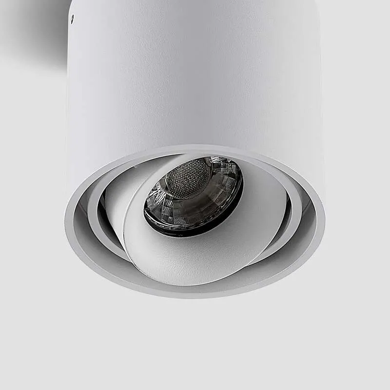 B-Ware Arcchio Downlight Walza dimmbar weiß Metall Ø 9 cm GU10 Deckenleuchte