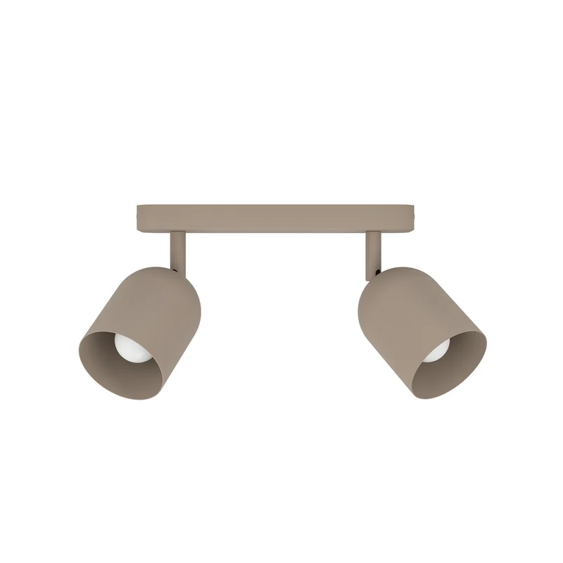 B-Ware Eglo Deckenstrahler Tilston LED Strahler dimmbar Stahl beige 28x8 Leuchte Lampe