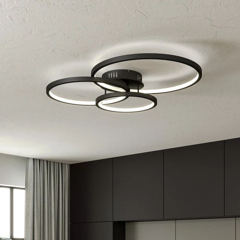 B-Ware Trio Lighting WiZ Aaron LED-Deckenlampe Deckenlampe Deckenlicht Lampe Leuchte458