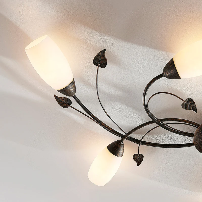 B-Ware Lindby Deckenleuchte Stefania 6-flg LED Lampe Leuchte Deckenlampe 68cm