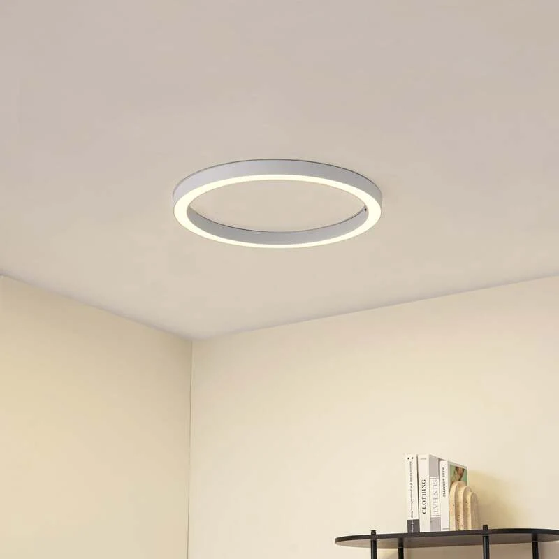 B-Ware Lucande LED-Deckenlampe Neor 60 cm dimmbar CCT 2700-6500 K weiß 5750 Lumen