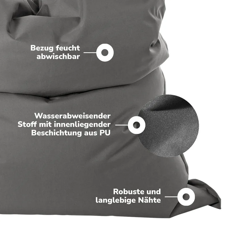 B-Ware mokebo Sitzsack XXL für Kinder & Erwachsene 'Der Große', Bean Bag, Sitzkissen, L