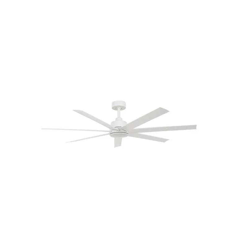 B-Ware Beacon Deckenventilator Atlanta weiß 142cm leise GX53 LED dimmbar Fernbedienung