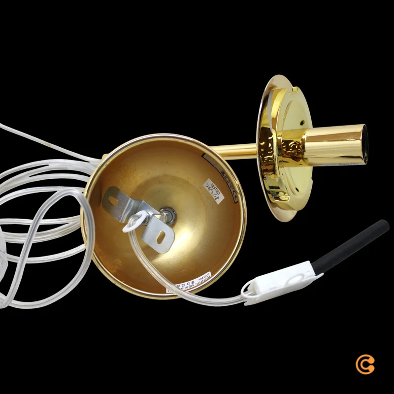 B-Ware Tom Dixon Mirror Ball Pendant Pendelleuchte Hängeleuchte Deckenlampe Lampe Gold