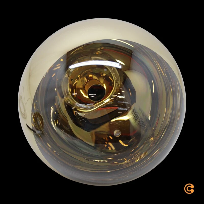 B-Ware Tom Dixon Mirror Ball Pendant Pendelleuchte Hängeleuchte Deckenlampe Lampe Gold