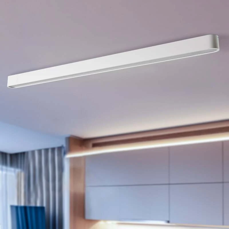 B-Ware Nowodvorski Lighting Deckenleuchte Lampe Soft weiß Aluminium G13 125 cm
