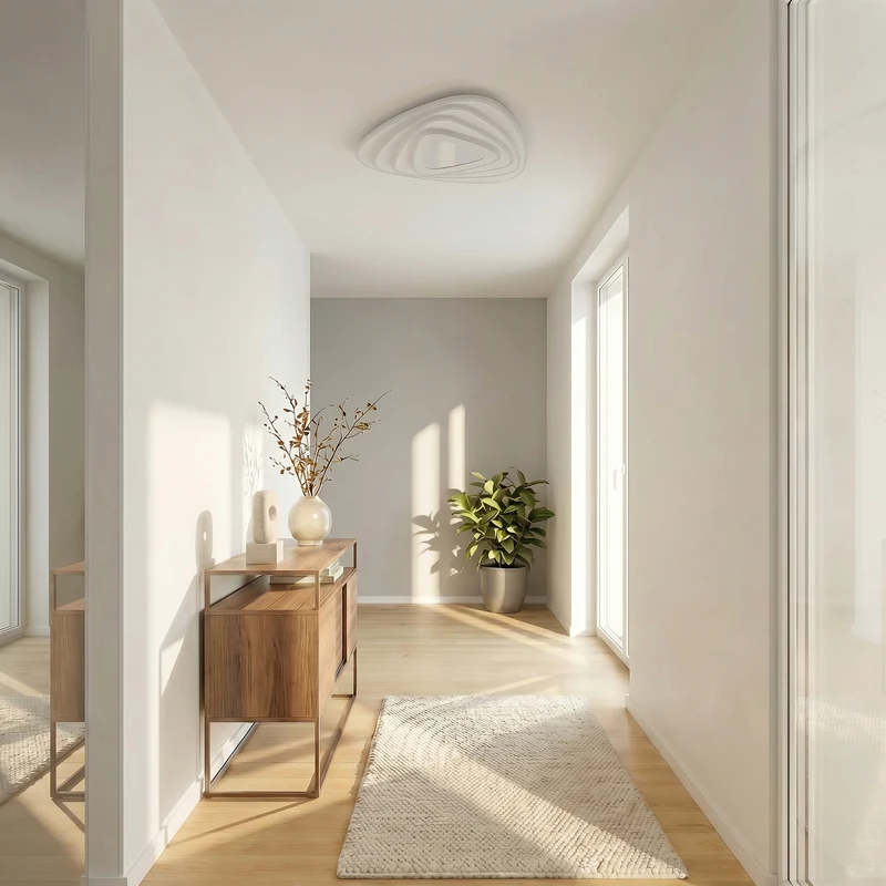 B-Ware Lindby Deckenleuchte Deckenlampe LED Rebeka weiß Fernbedienung CCT dimmbar