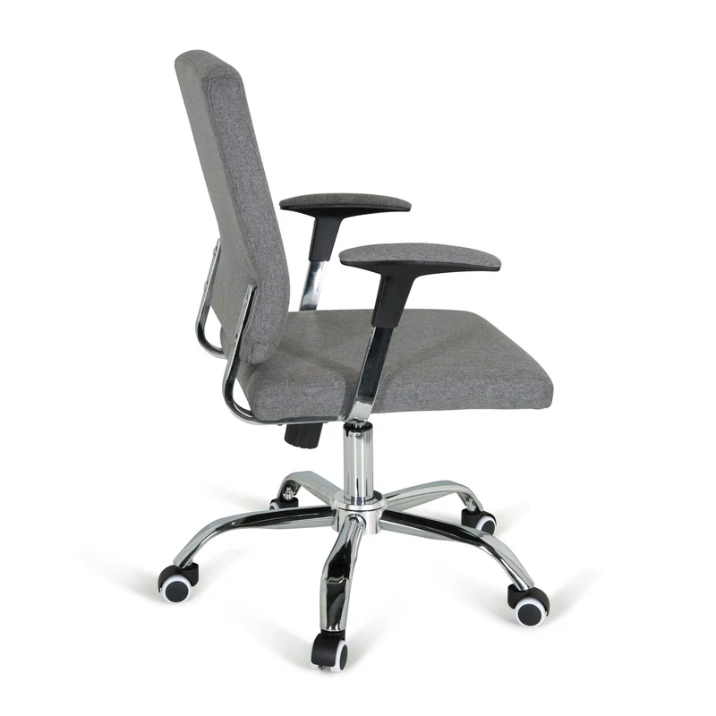 B-Ware hjh OFFICE Bürostuhl CHARLES I Drehstuhl Schreibtischstuhl Stoff dunkelgrau 752