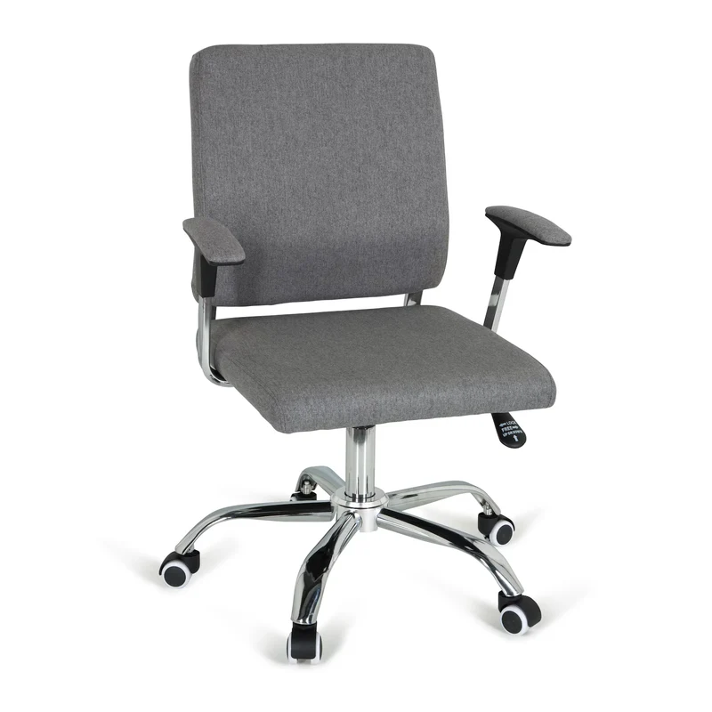 B-Ware hjh OFFICE Bürostuhl CHARLES I Drehstuhl Schreibtischstuhl Stoff dunkelgrau 752