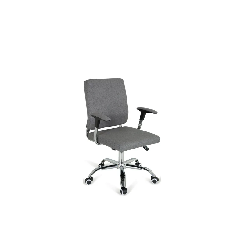 B-Ware hjh OFFICE Bürostuhl CHARLES I Drehstuhl Schreibtischstuhl Stoff dunkelgrau 752