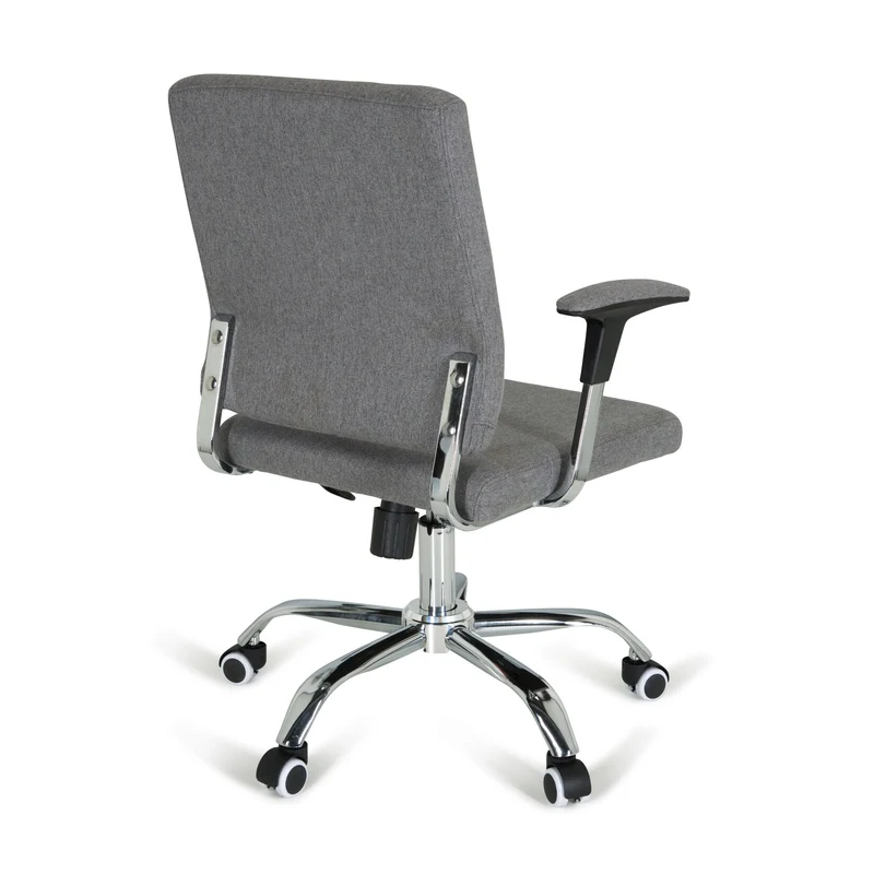 B-Ware hjh OFFICE Bürostuhl CHARLES I Drehstuhl Schreibtischstuhl Stoff dunkelgrau 752
