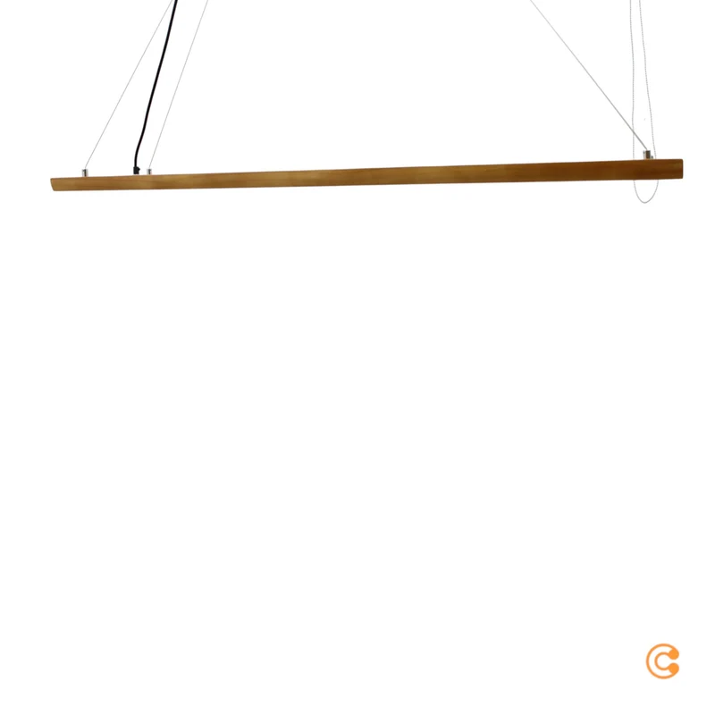 B-Ware Paul Neuhaus Hängelampe Pendelleuchte LED Palma Holz hell dimmbar CCT Fernbed328
