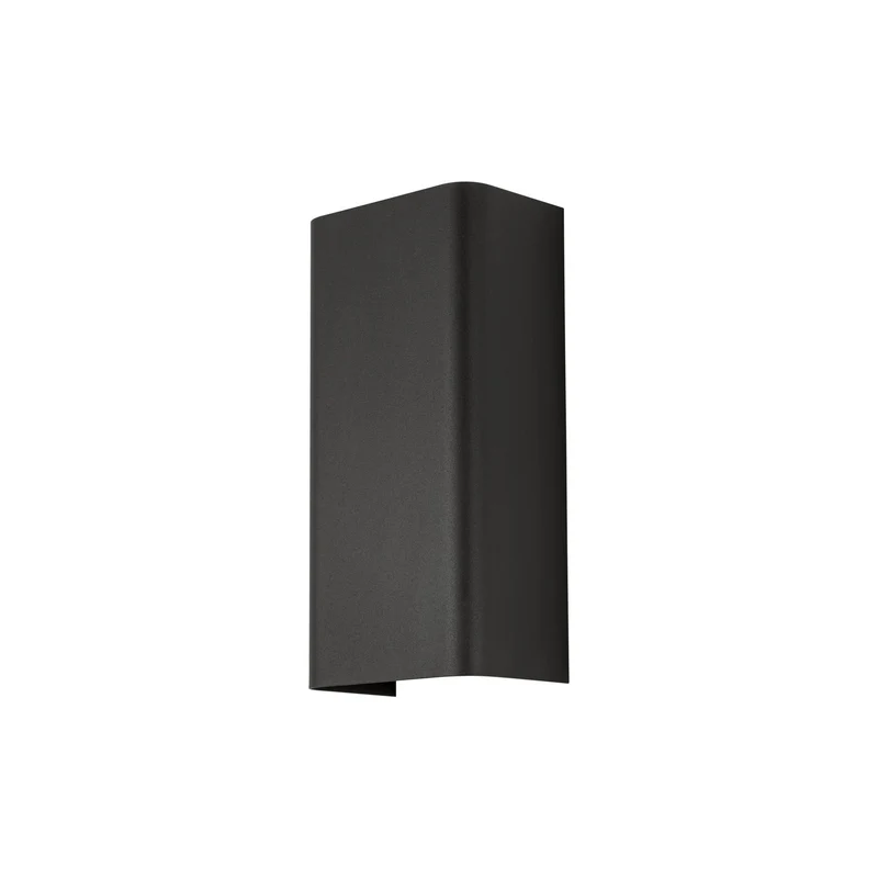 B-Ware Nowodvorski Lighting Wandleuchte Lampe Bergen dunkelgrau Metall 23 cm GU10 Spot