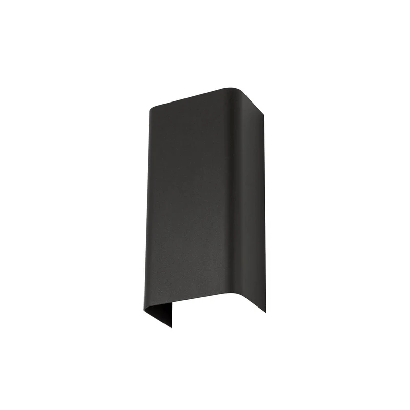 B-Ware Nowodvorski Lighting Wandleuchte Lampe Bergen dunkelgrau Metall 23 cm GU10 Spot