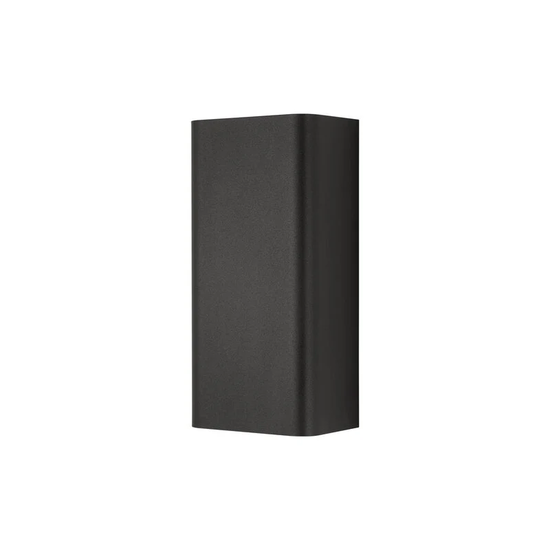B-Ware Nowodvorski Lighting Wandleuchte Lampe Bergen dunkelgrau Metall 23 cm GU10 Spot