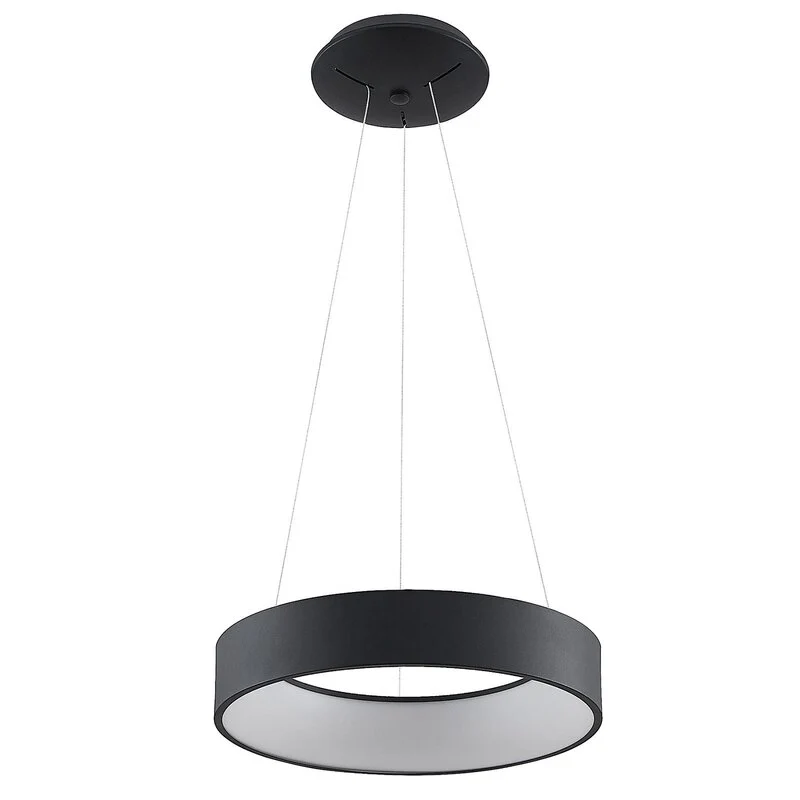 B-Ware Arcchio Pendelleuchte Hängelampe LED Aleksi schwarz Eisen Kunststoff dimmbar877