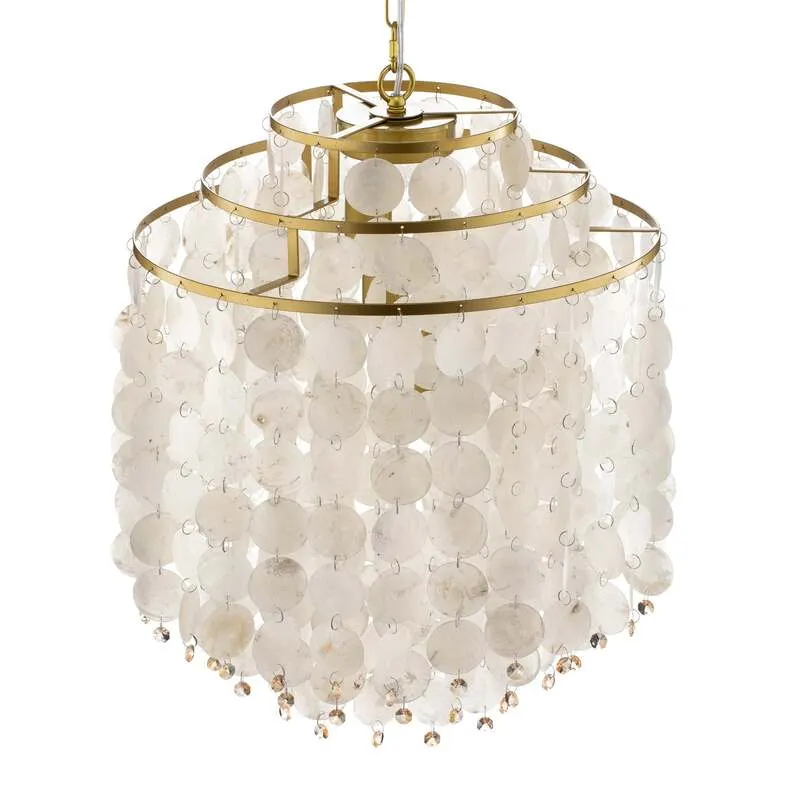 B-Ware Euluna Hängeleuchte Ruben Deckenlampe Wohnzimmerlampe Lampe Leuchte Perlmutt E27